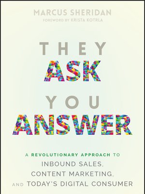 cover image of They Ask You Answer